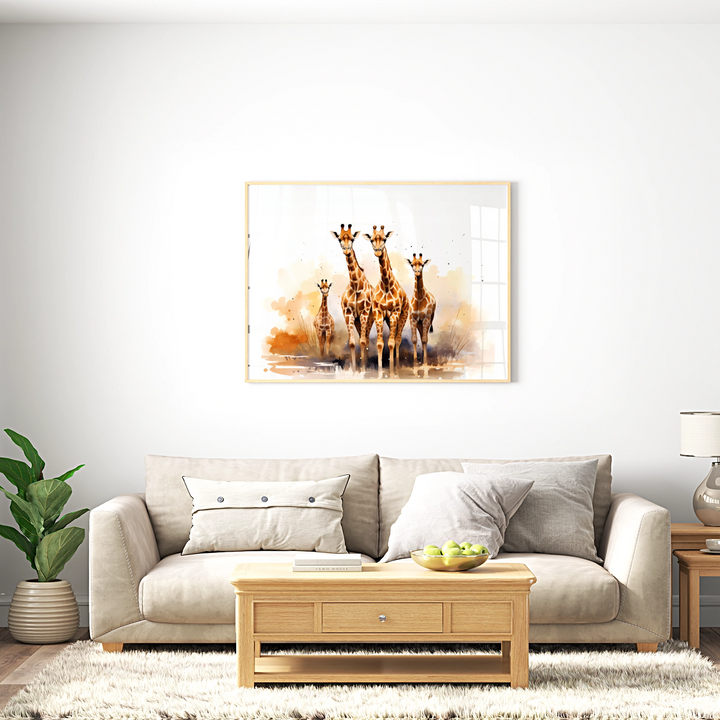 Giraffe Family