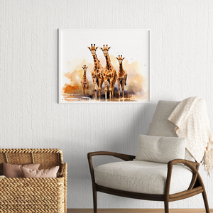 Giraffe Family