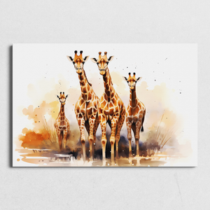 Giraffe Family