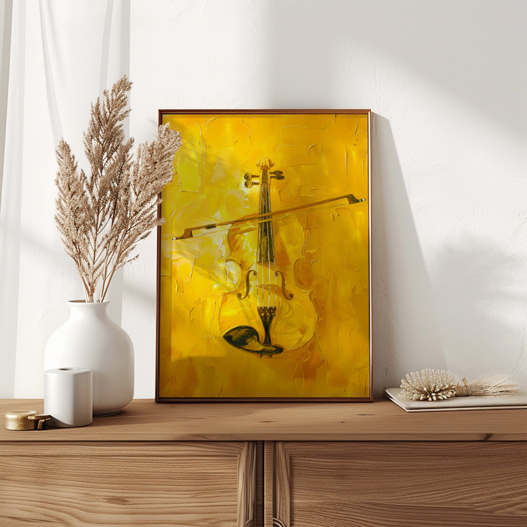 Gold Violin
