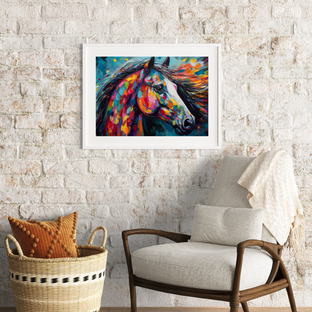 Horse In Color