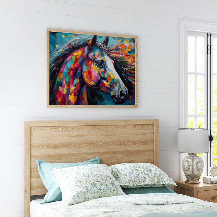 Horse In Color