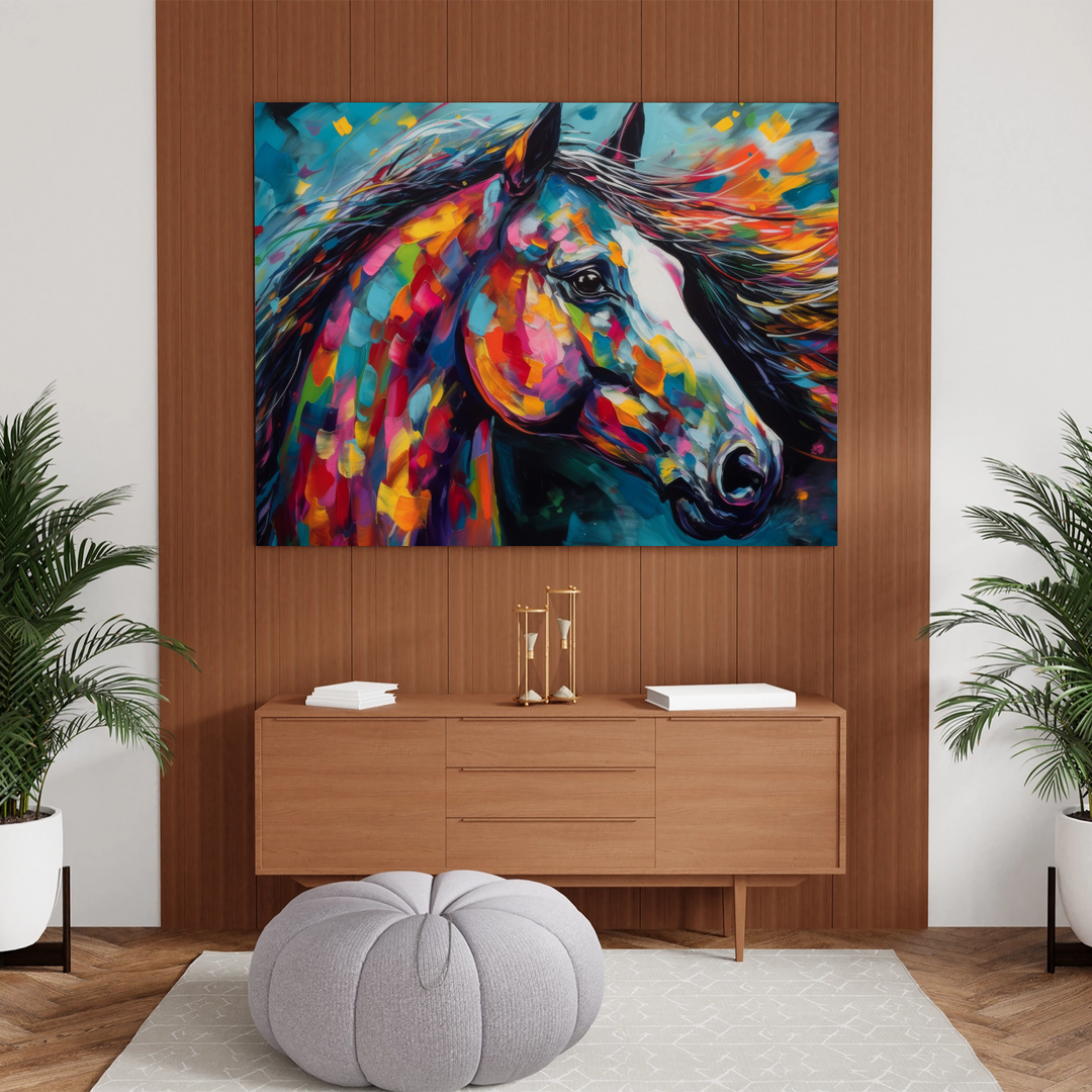 Horse In Color