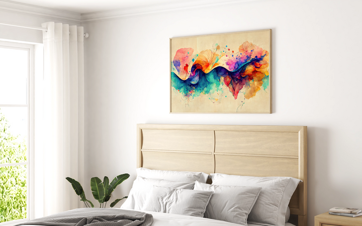Lively Waves of Color