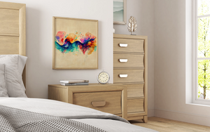 Lively Waves of Color