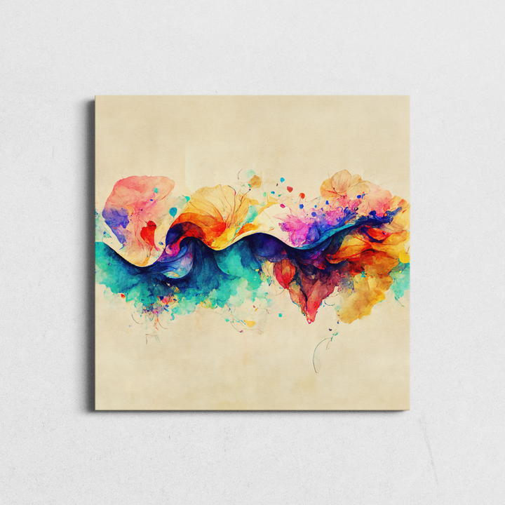 Lively Waves of Color