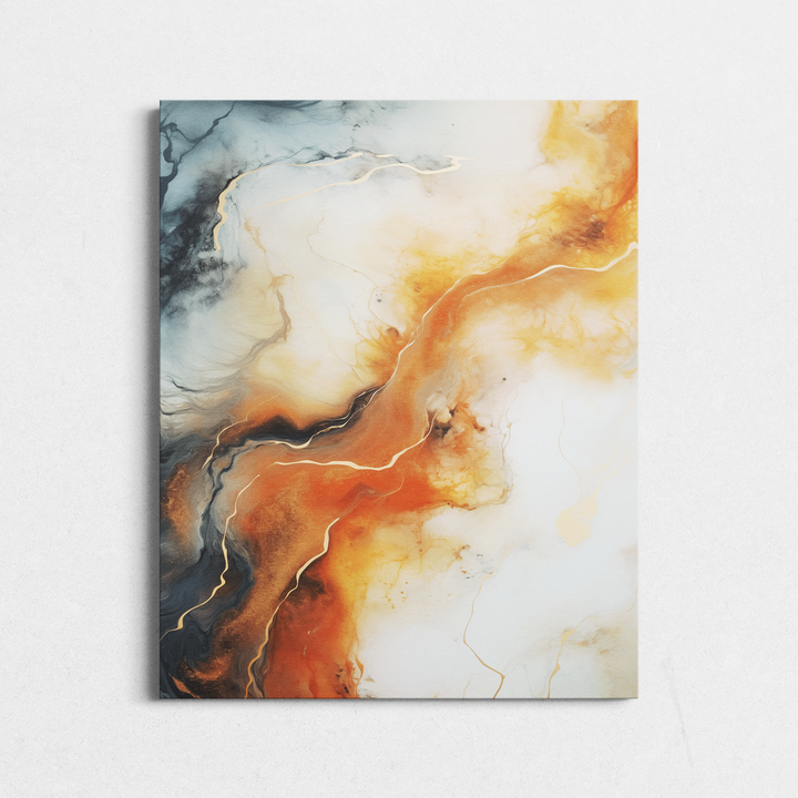 Dark Tones in Fluid Abstraction