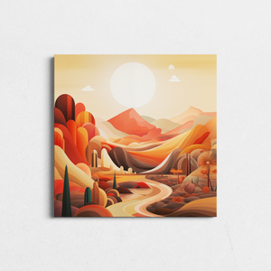 Desert's Geometric Harmony