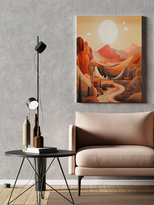 Desert's Geometric Harmony