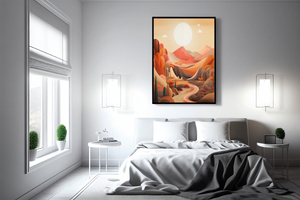 Desert's Geometric Harmony