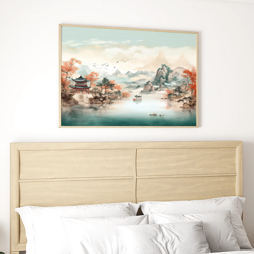 Misty Asian Retreat
