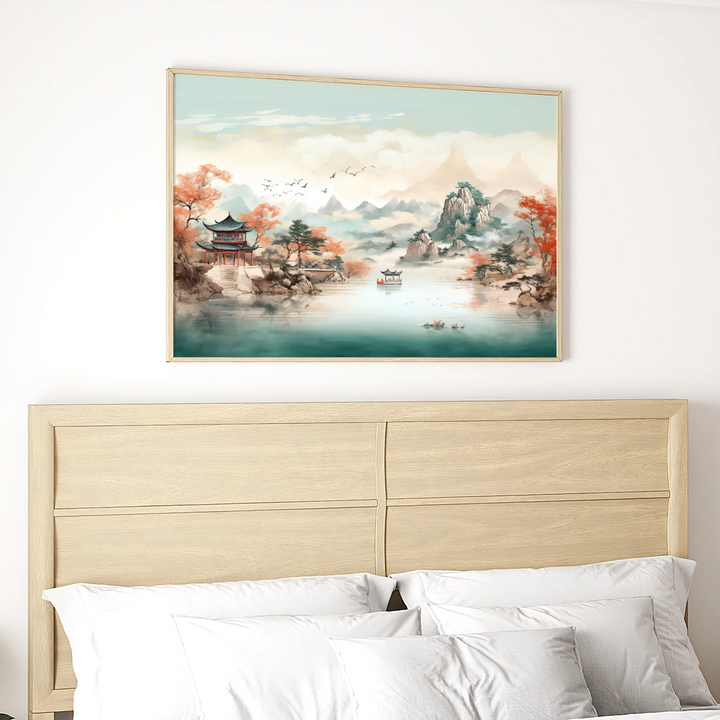 Misty Asian Retreat