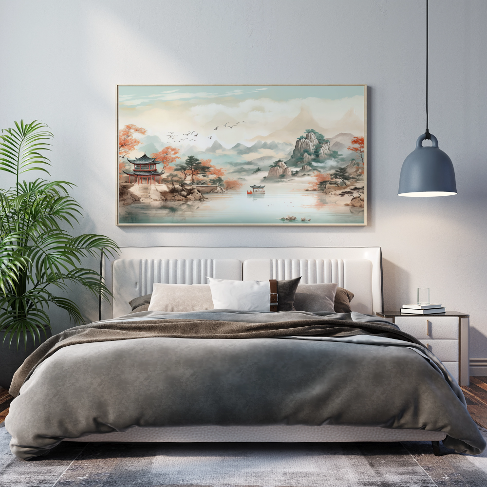 Misty Asian Retreat