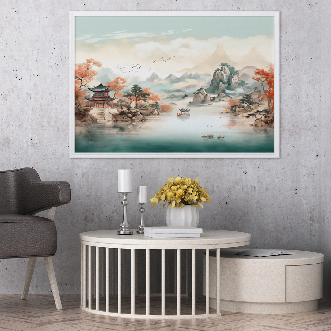 Misty Asian Retreat