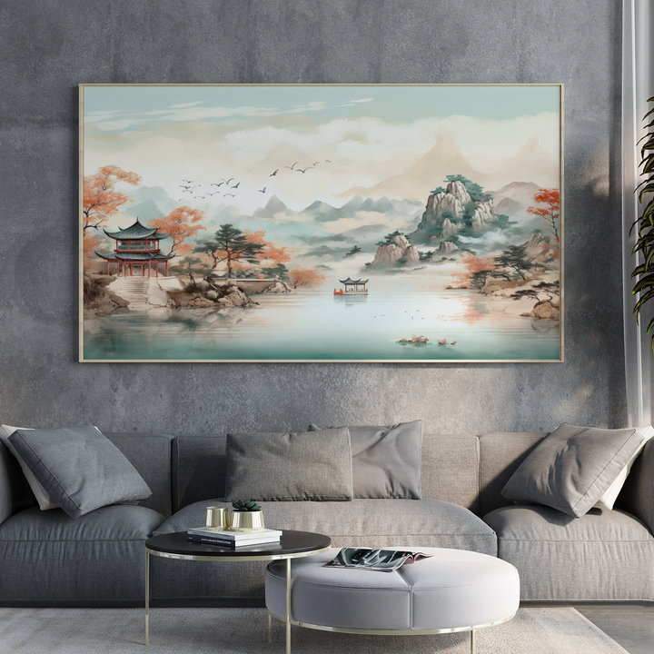 Misty Asian Retreat