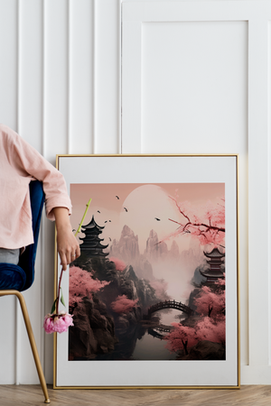 Pink Garden Paradise