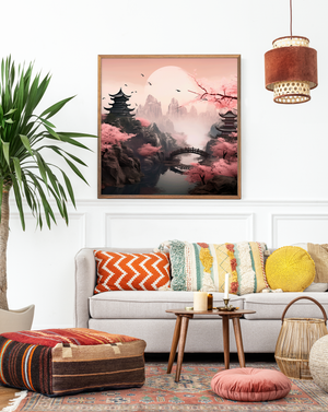 Pink Garden Paradise