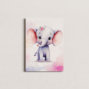 Pink Baby Elephant