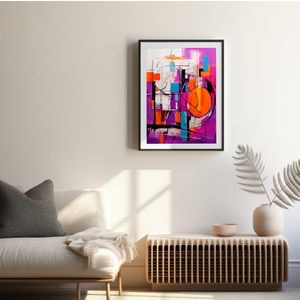 Purple Abstract Melodies