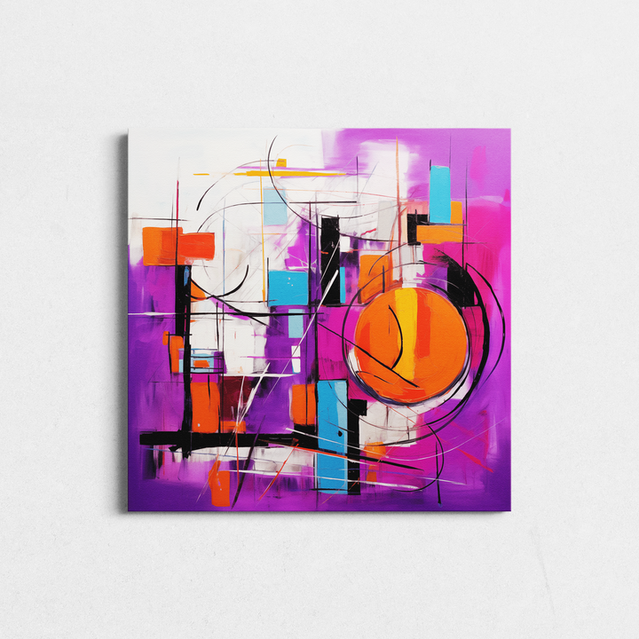 Purple Abstract Melodies