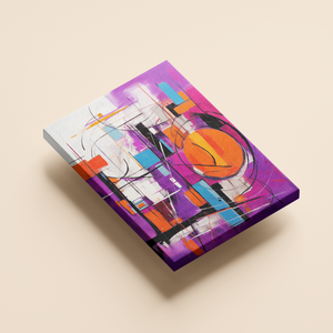 Purple Abstract Melodies