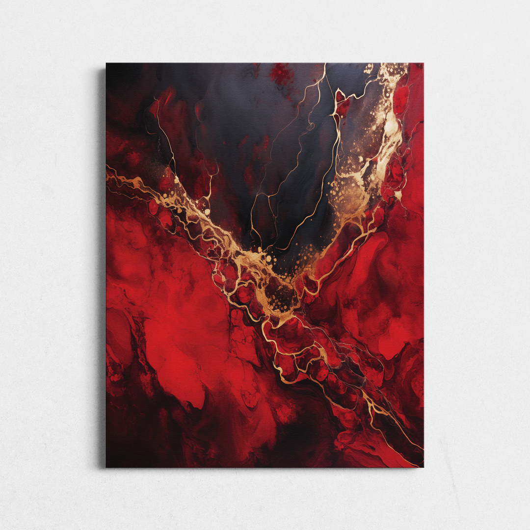 Luxurious Depths of Red Velvet