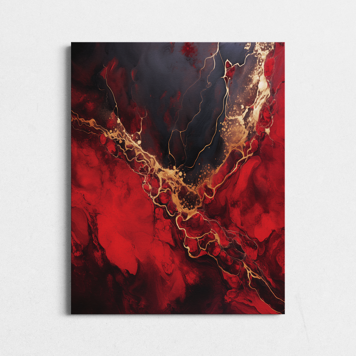 Luxurious Depths of Red Velvet