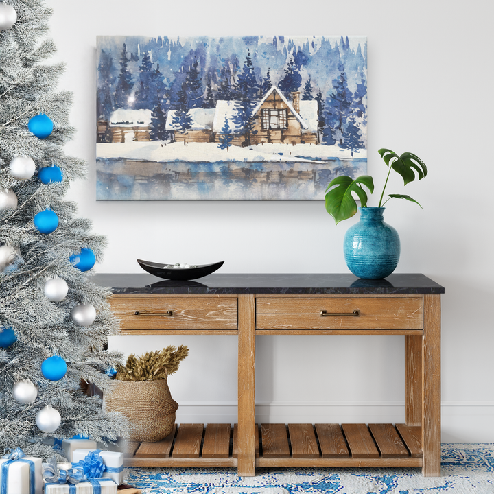 Snowy Pinescape