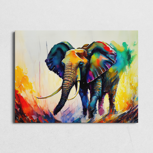 Striking Elephant