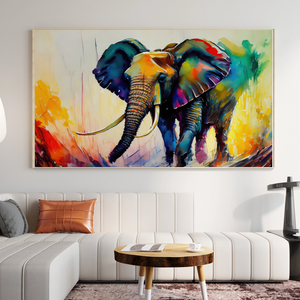 Striking Elephant