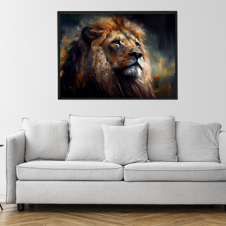 Striking Lion