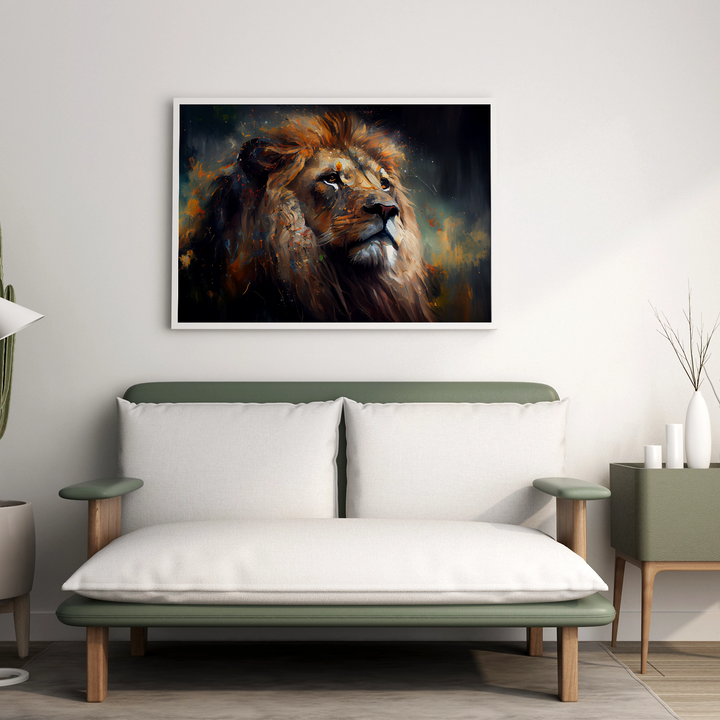 Striking Lion