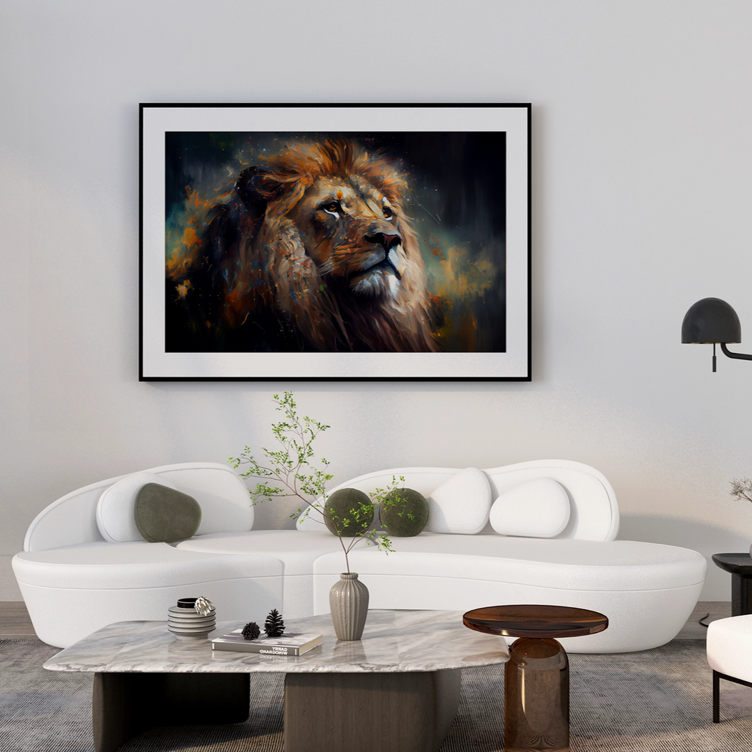 Striking Lion