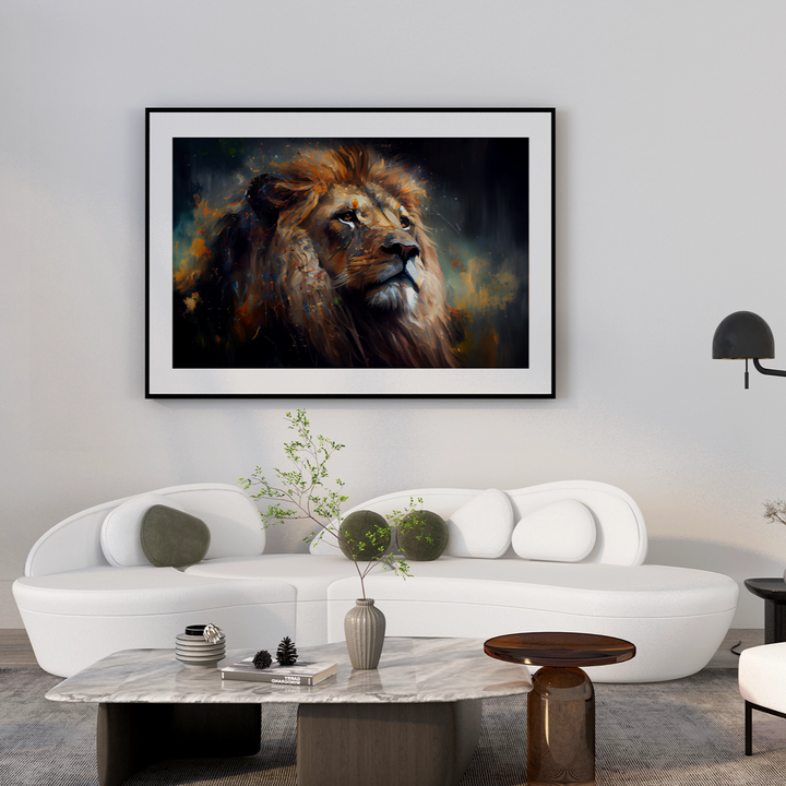 Striking Lion