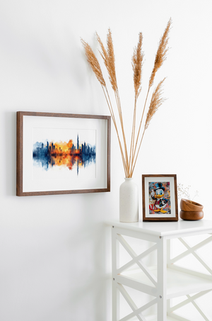 Urban Echoes in Watercolor