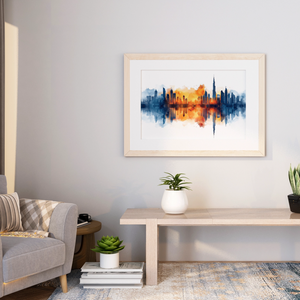 Urban Echoes in Watercolor