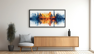 Urban Echoes in Watercolor